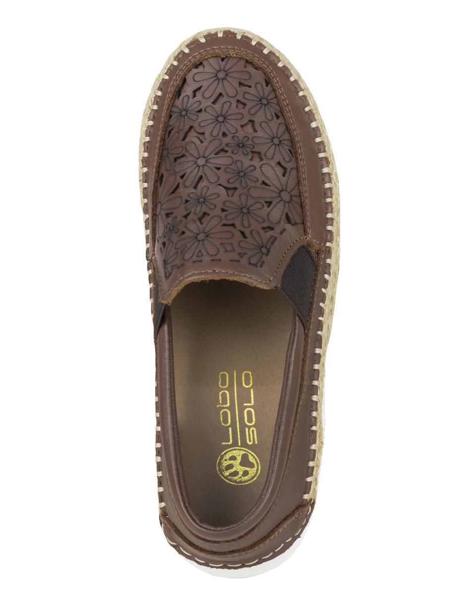 Mocasín de piel para mujer 6