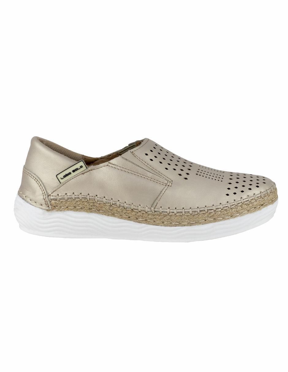 Mocasín de piel para mujer 2