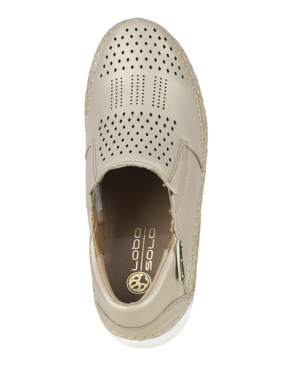 Mocasín de piel para mujer 6