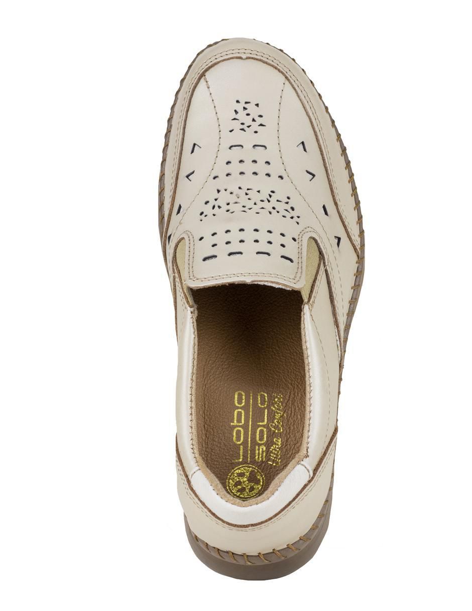 Mocasín de piel para mujer 6