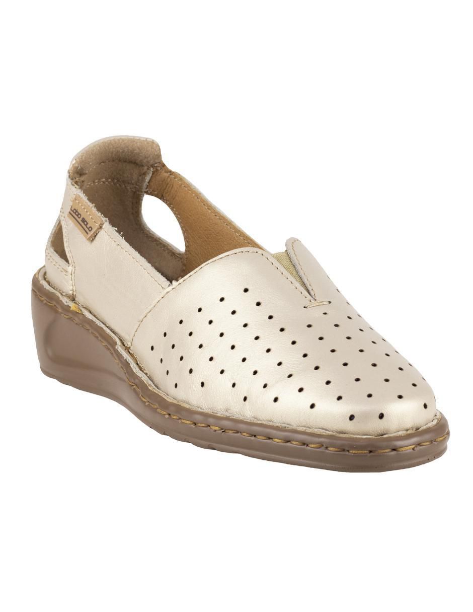 Zapato de piel para mujer