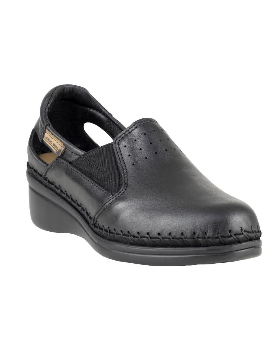 Zapato de piel para mujer