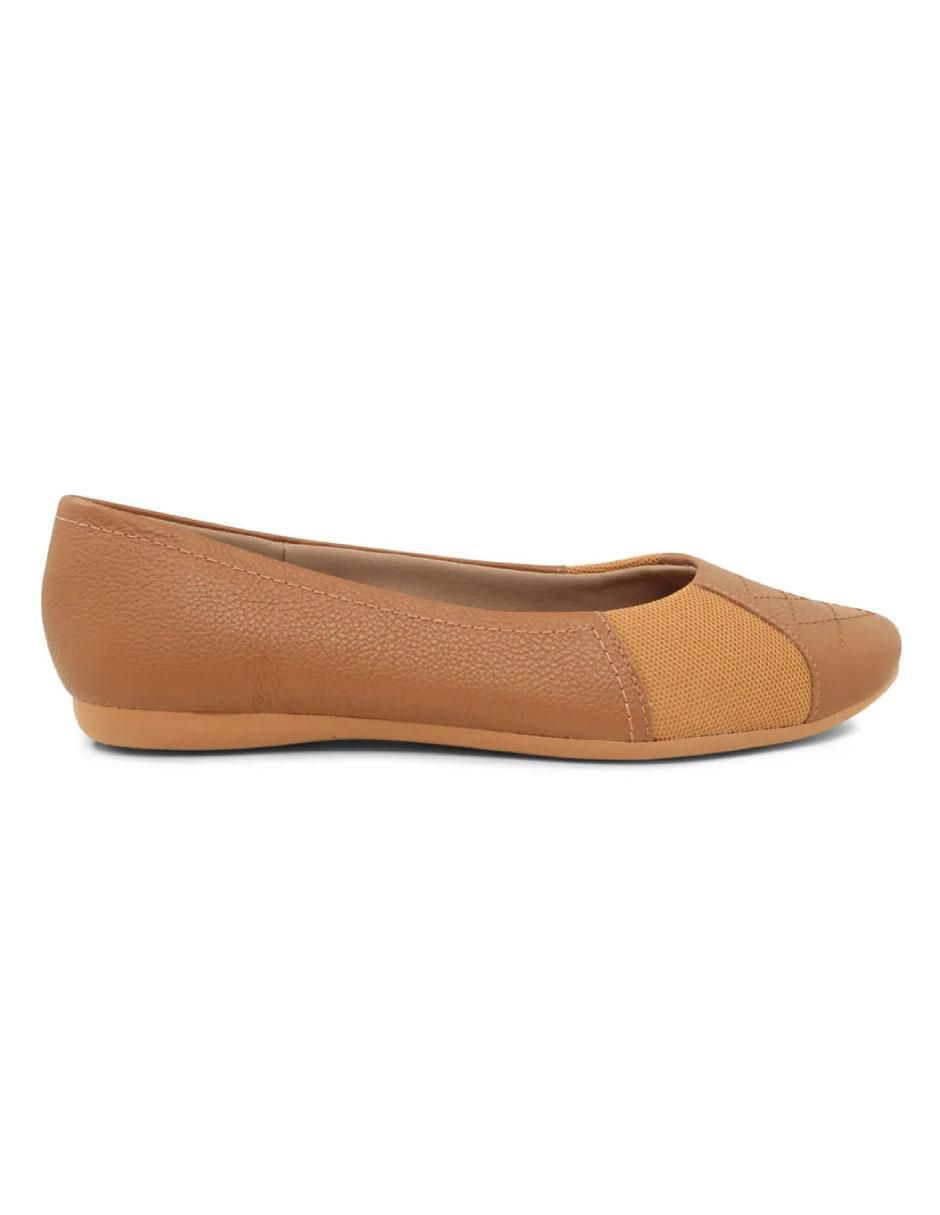Balerina Comfort de cuero para mujer