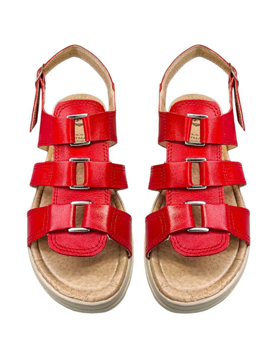 "sandalia" enco footwear casual  sin temática "para mujer"
