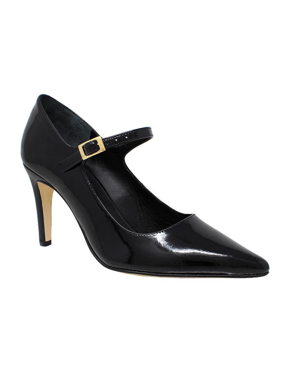 Zapatilla Mary Jane de piel