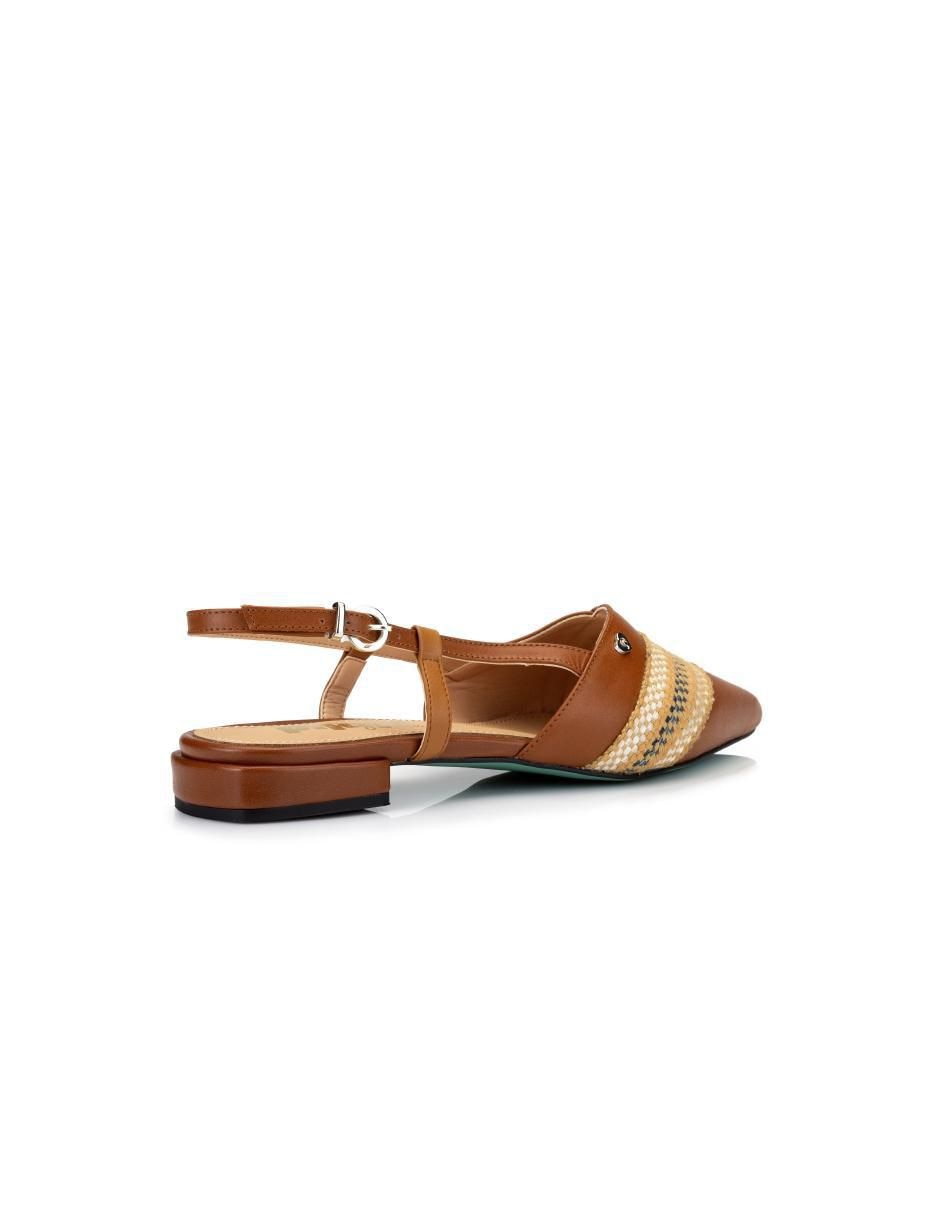 Balerina de piel para mujer 2