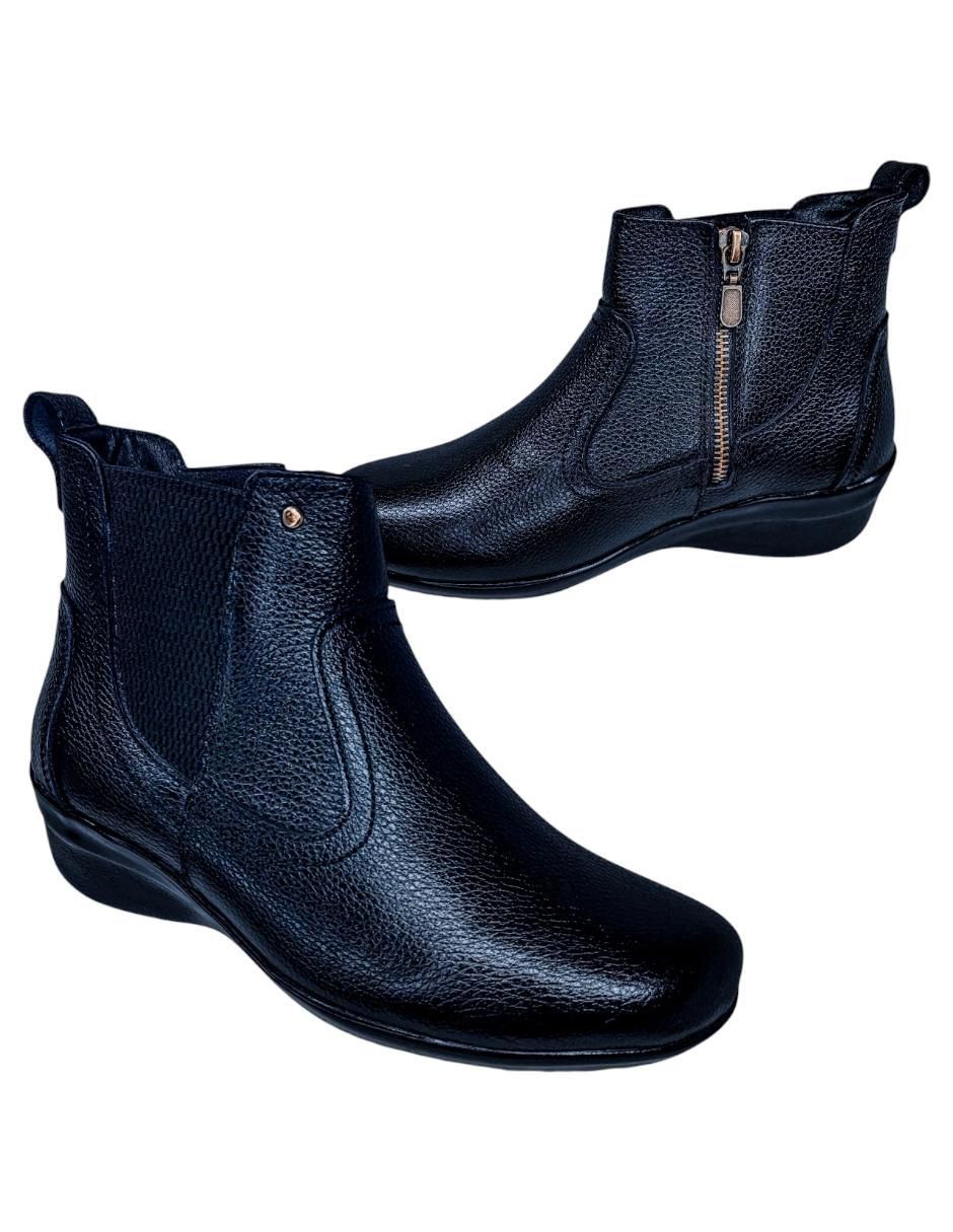 Botín al tobillo enco footwear casual "de" piel bovino "para mujer"