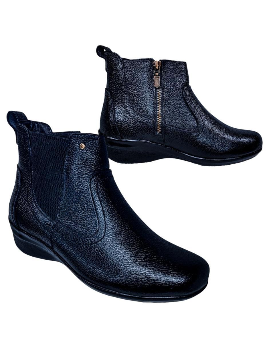Botín al tobillo enco footwear casual "de" piel bovino "para mujer"