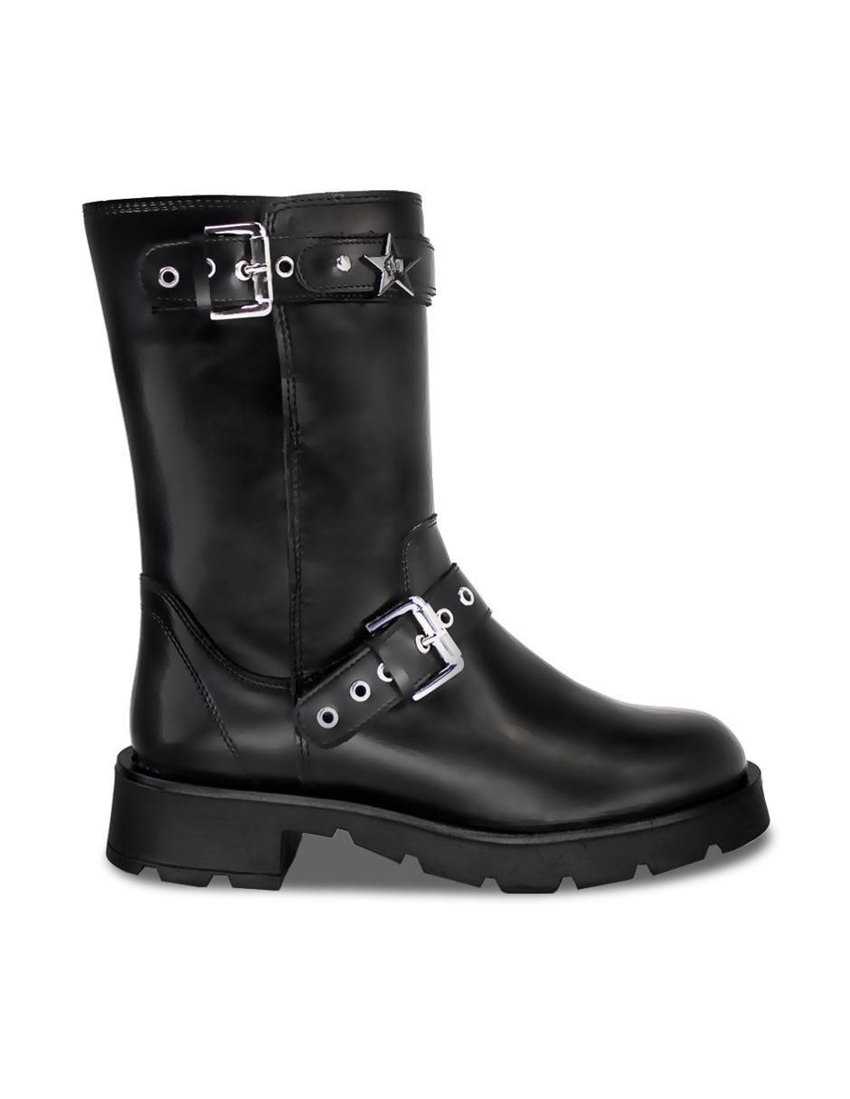 Bota media pierna Elán Choose Your Way de piel para mujer Suburbia