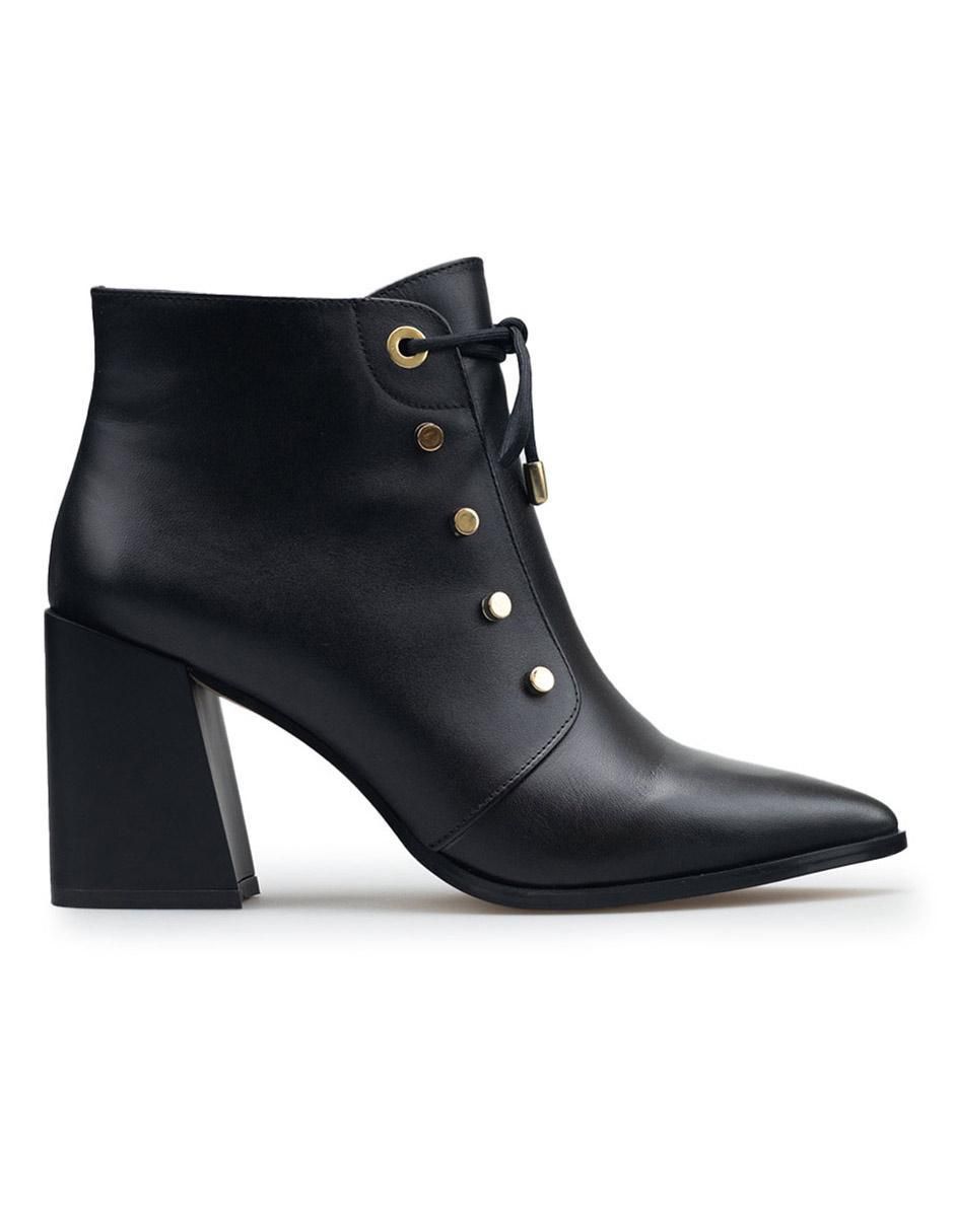 Botines Alma En Pena Con Piedras Brillantes Para Mujer Azul