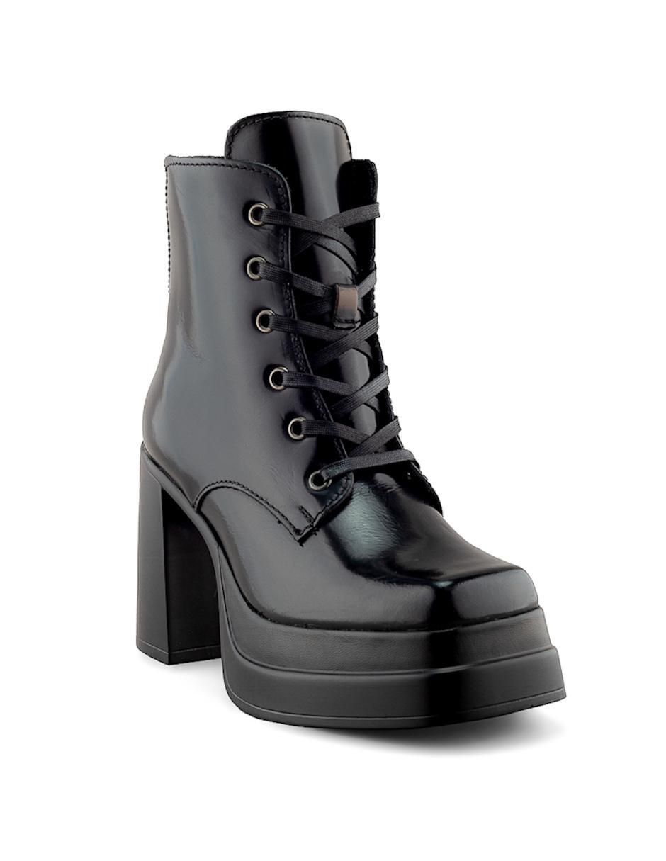 Bota arriba del tobillo de piel para mujer