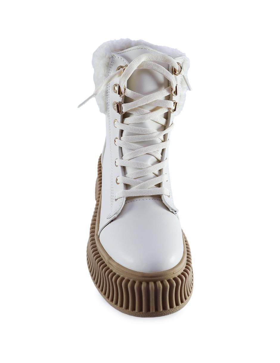 Bota arriba del tobillo queen bee miranda jess "de" vinipiel "para mujer"