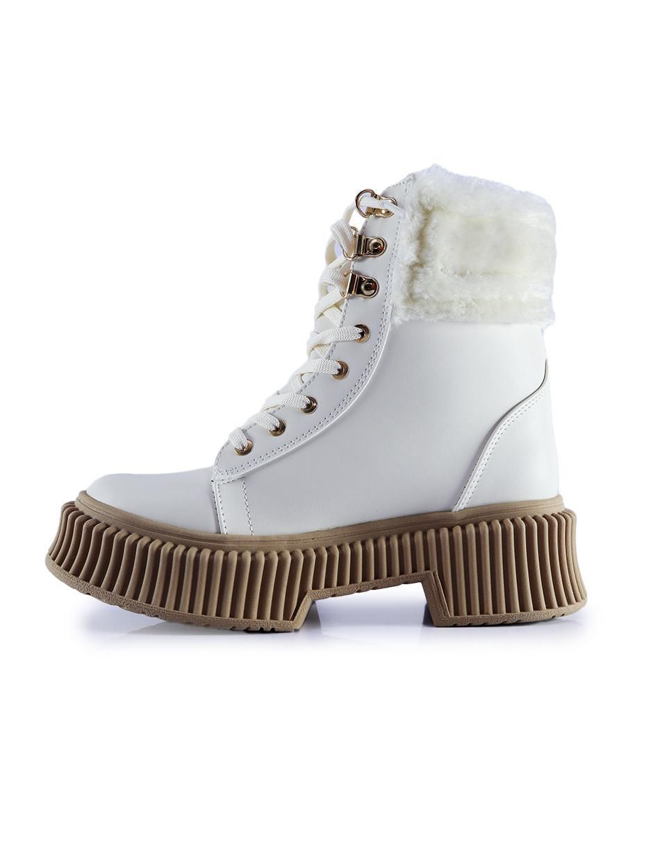 Bota arriba del tobillo queen bee miranda jess "de" vinipiel "para mujer"