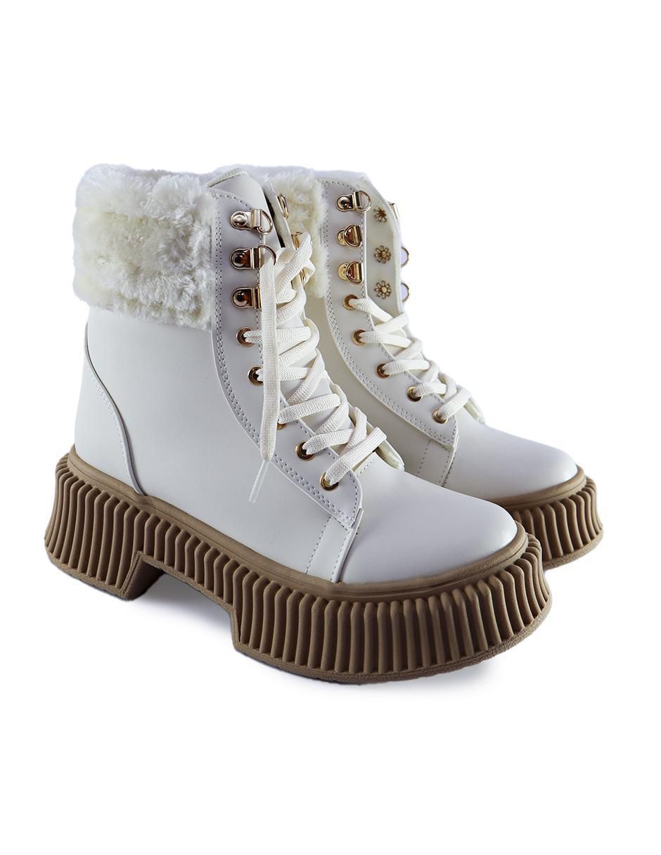 Bota arriba del tobillo queen bee miranda jess "de" vinipiel "para mujer"