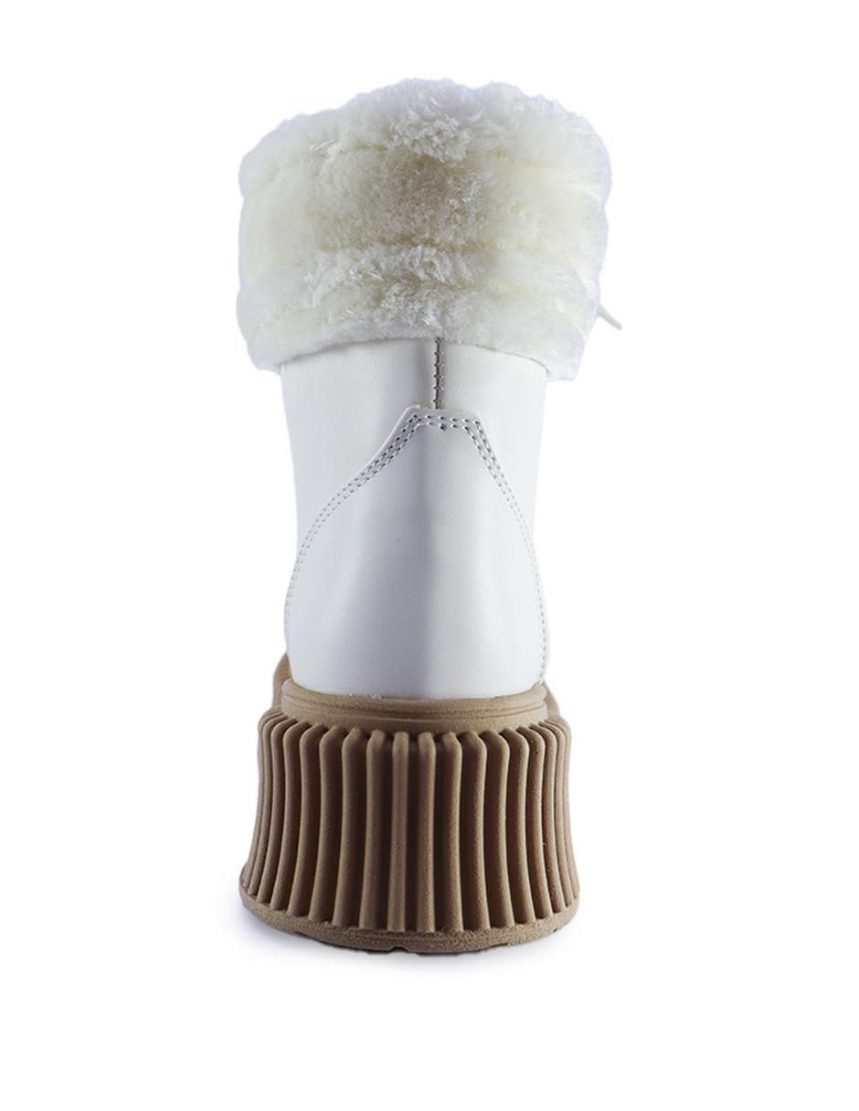 Bota arriba del tobillo queen bee miranda jess "de" vinipiel "para mujer"