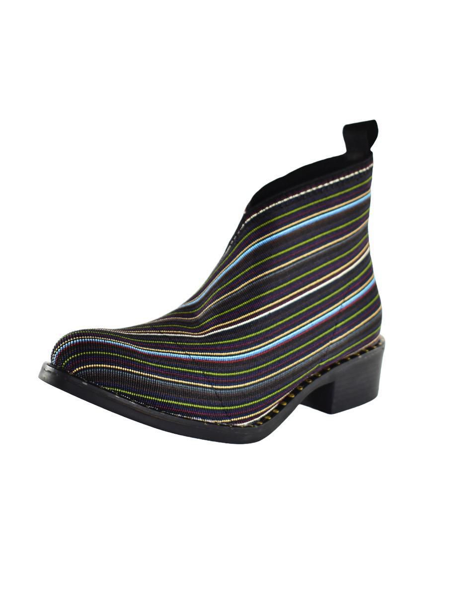Botín arriba del tobillo san miguel shoe barcelona "de" textil "para mujer"