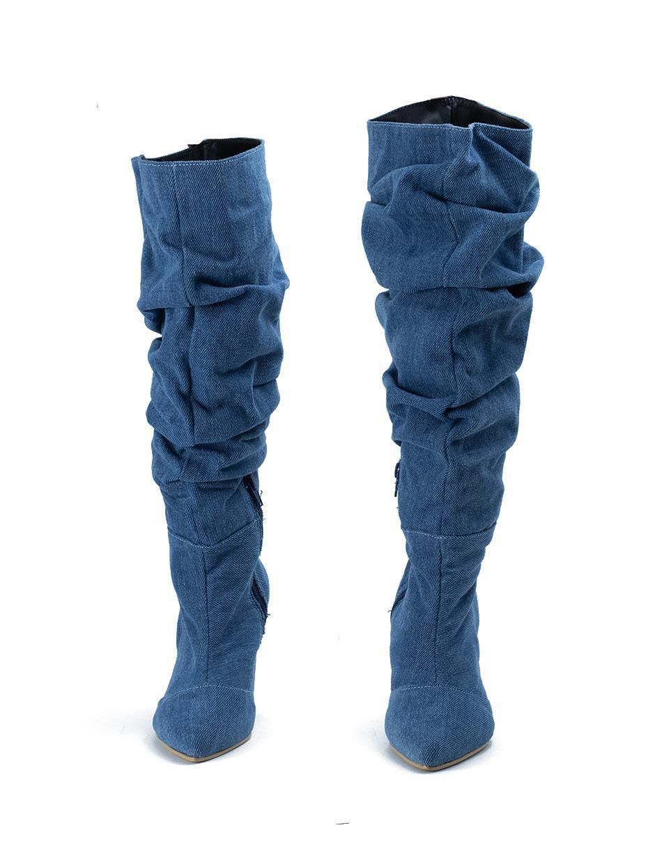 Bota abajo de la rodilla para mujer 3