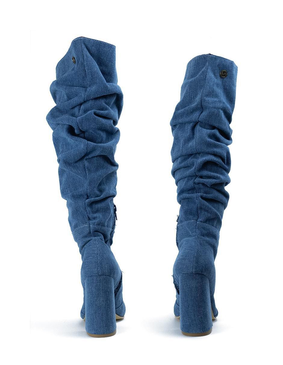 Bota abajo de la rodilla para mujer 4