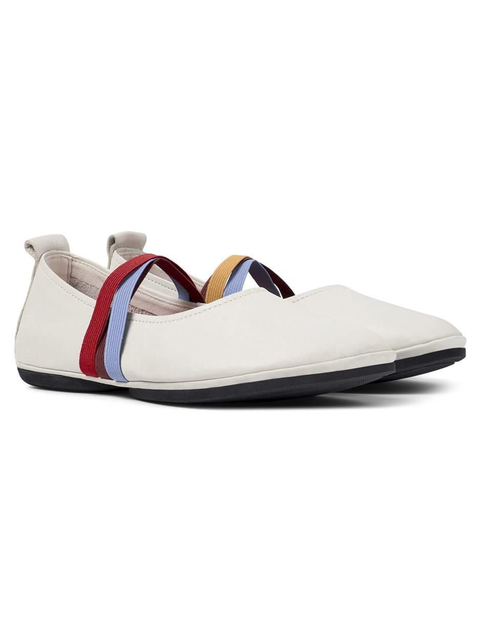 Balerina Tws de piel para mujer 5