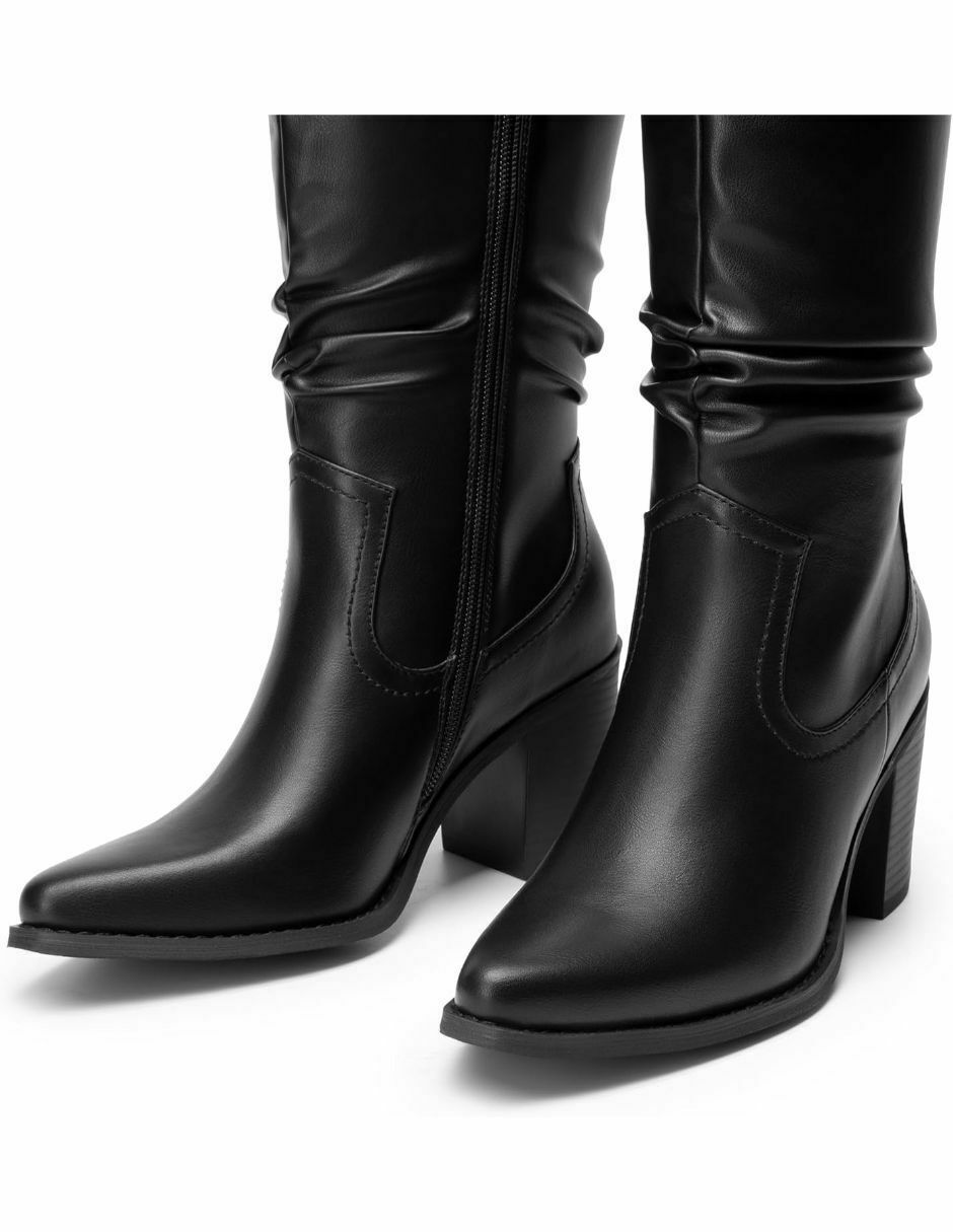 Bota media pierna dream paris sin familia "de" sintético "para mujer"