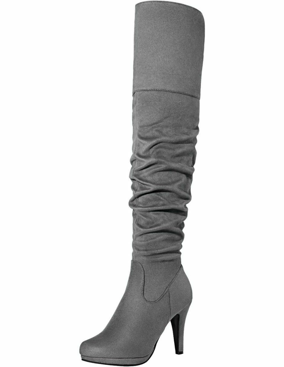 Bota arriba de la rodilla para mujer 1