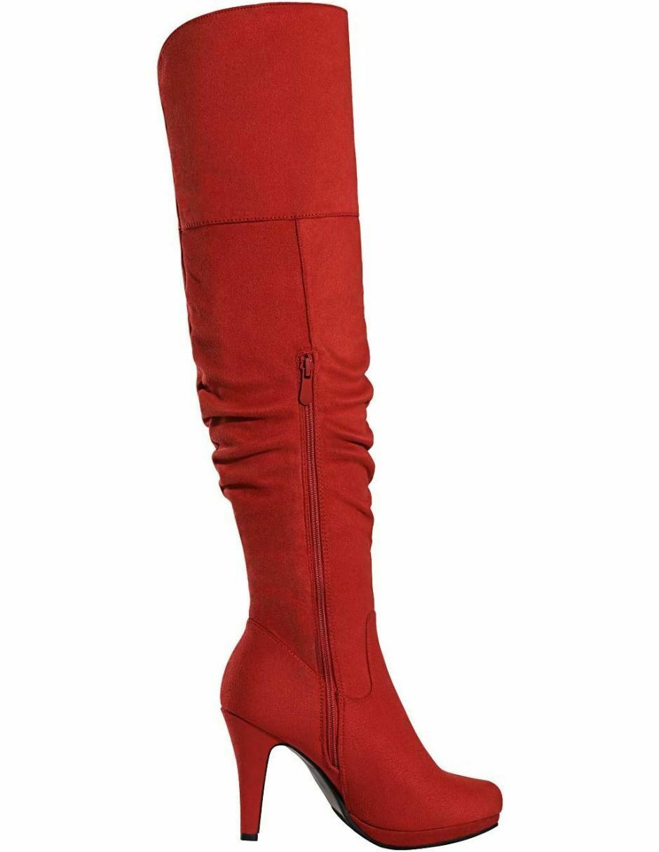 Bota media pierna dream paris sin familia "de" sintético "para mujer"