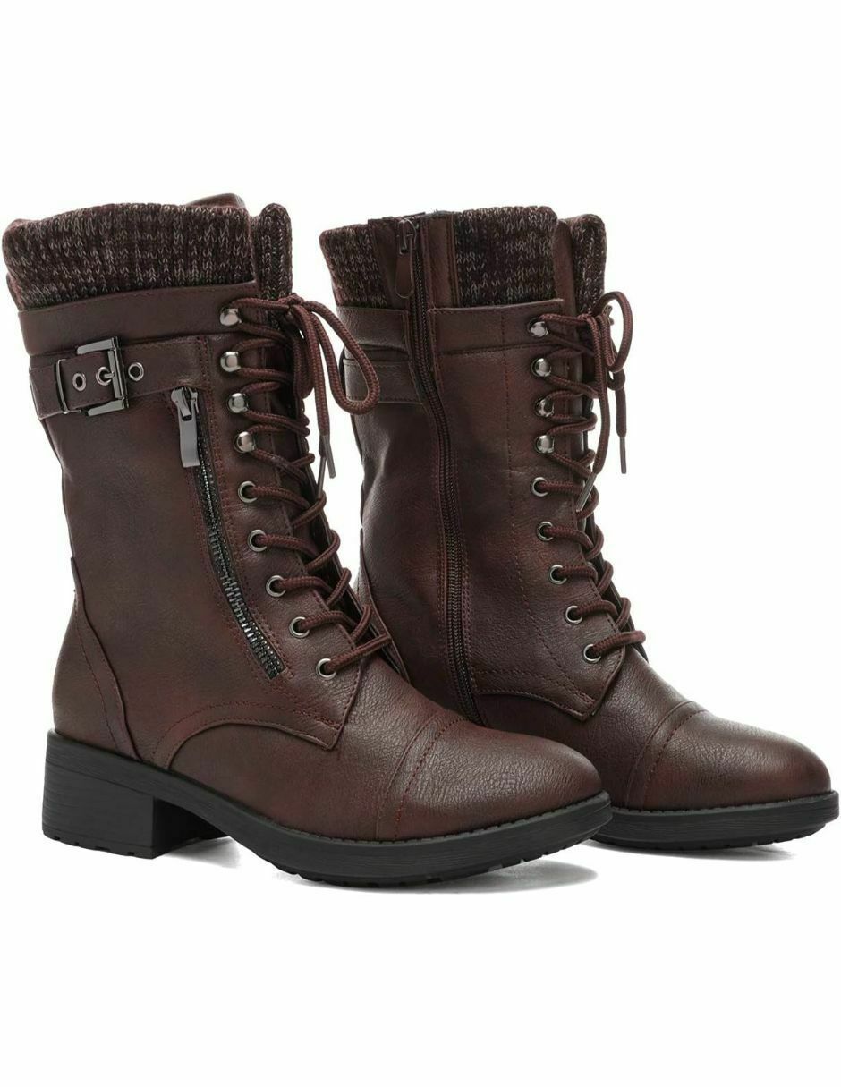 Bota media pierna dream paris sin familia "de" sintético "para mujer"