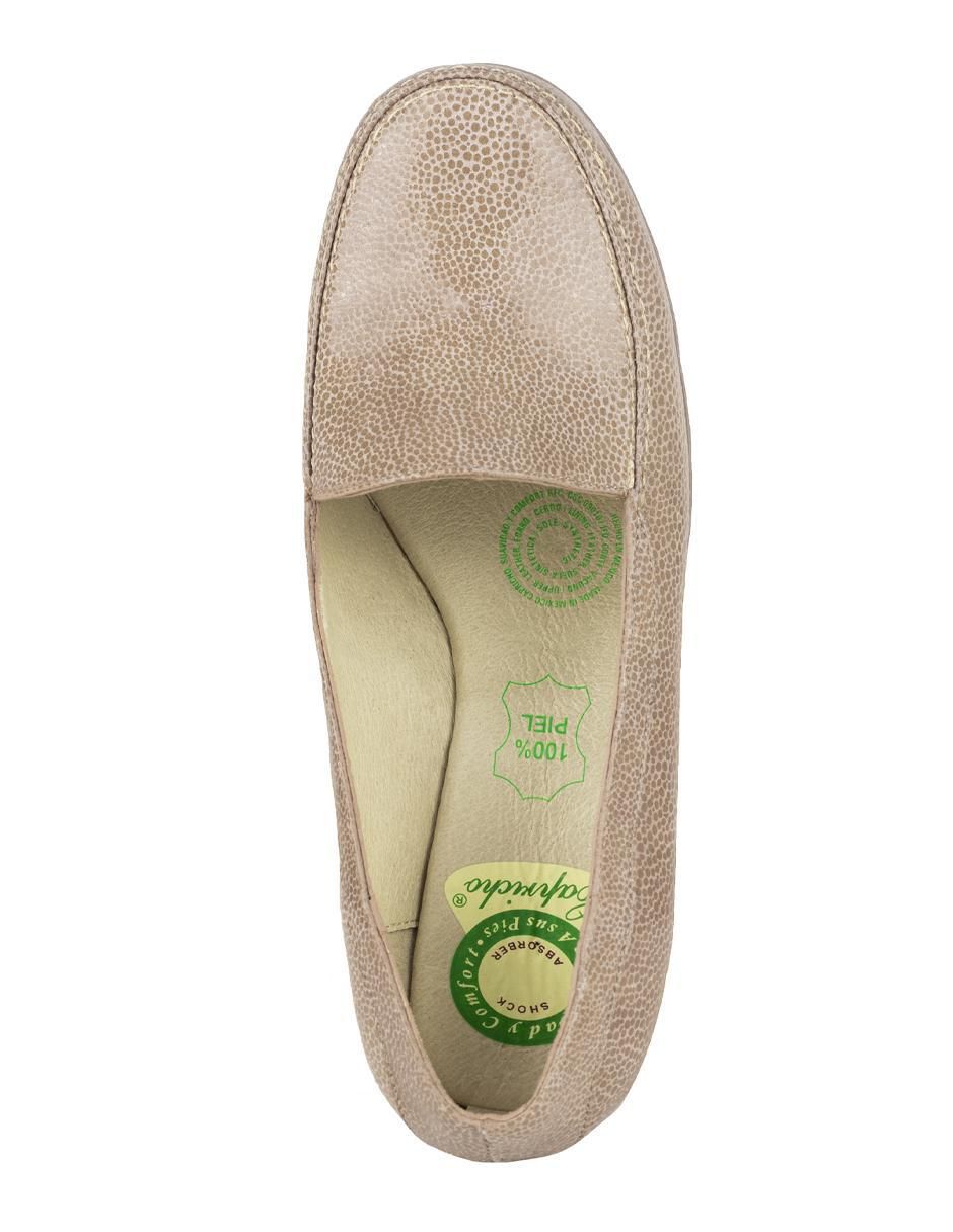Mocasín de piel para mujer 6