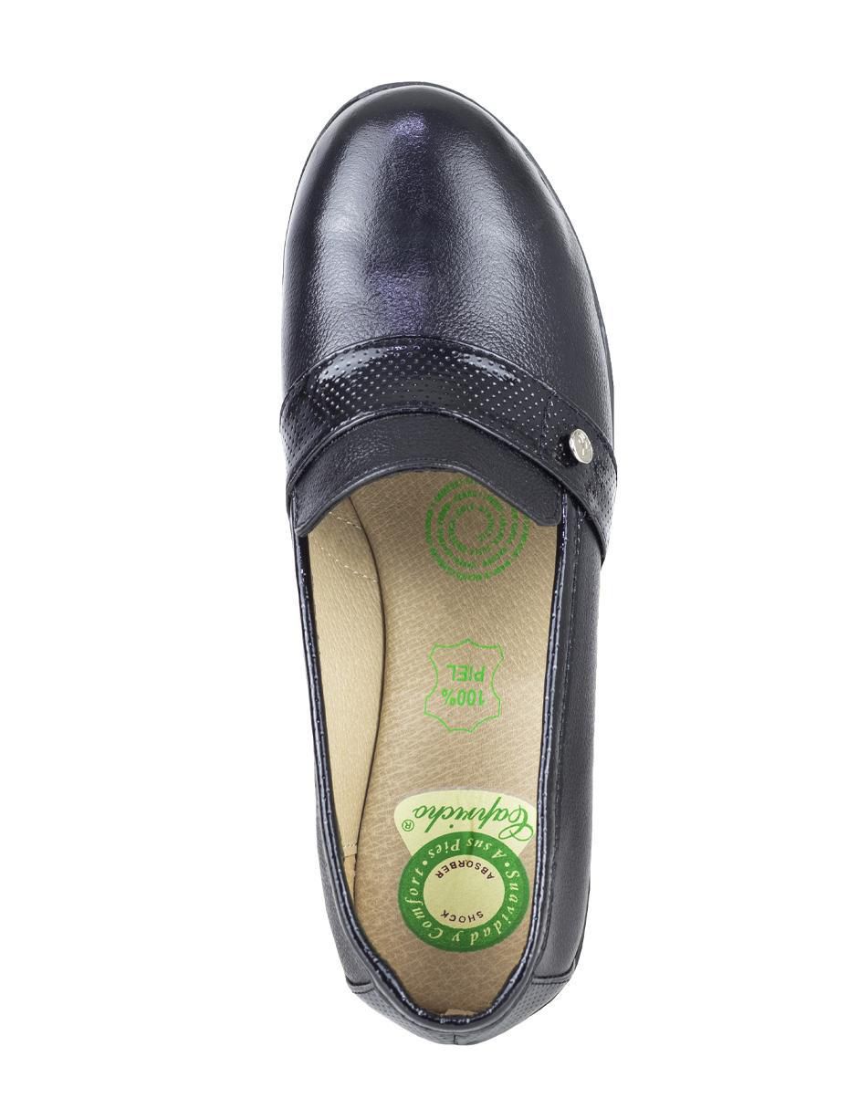 Mocasín de piel para mujer 6