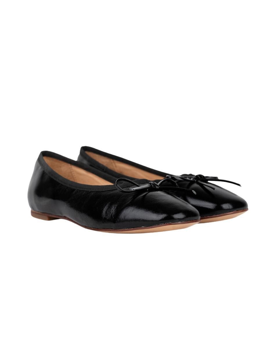 Balerina Luciana de piel para mujer 2