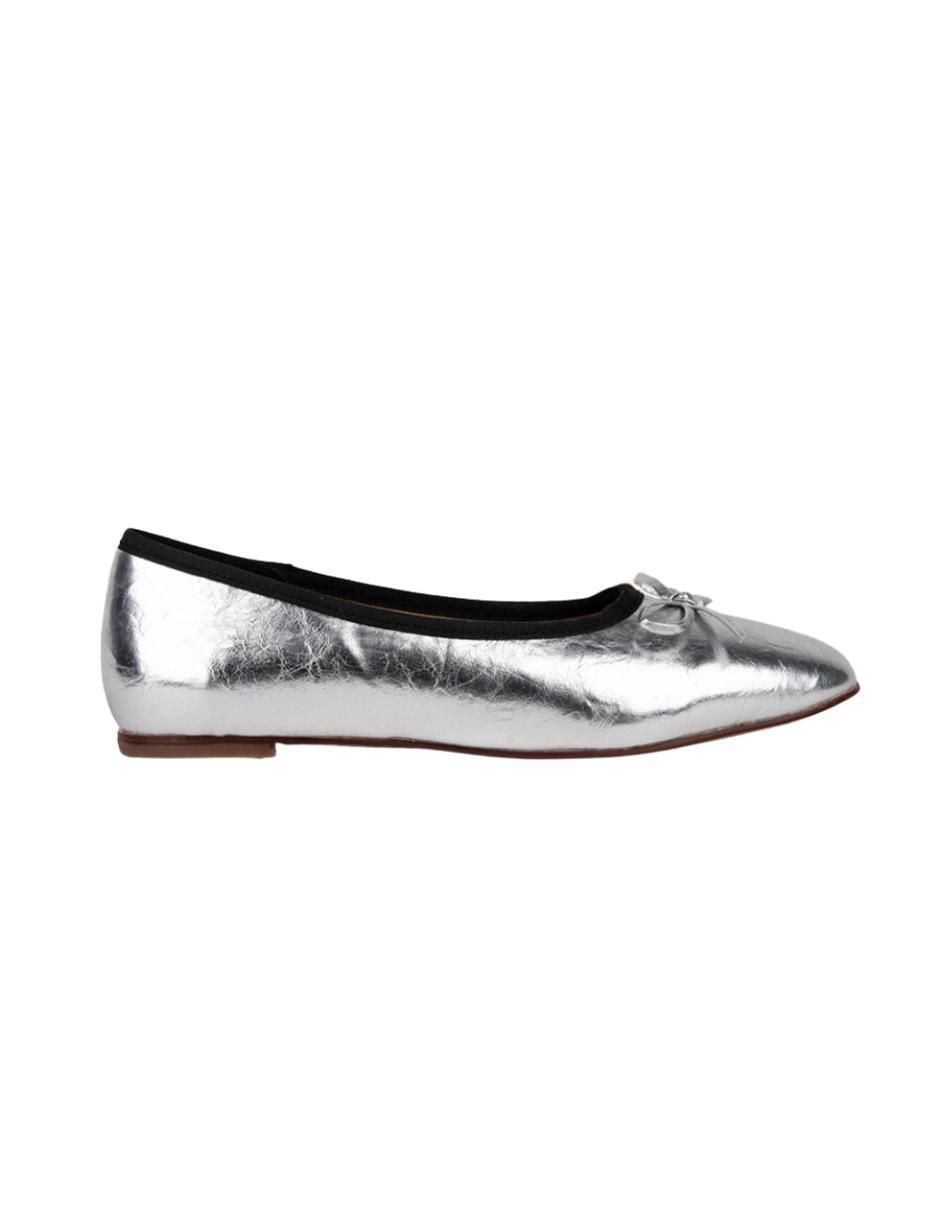 Balerina Luciana de piel para mujer