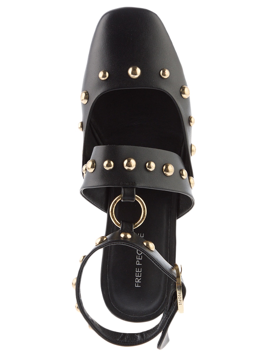 Balerina de piel para mujer 5