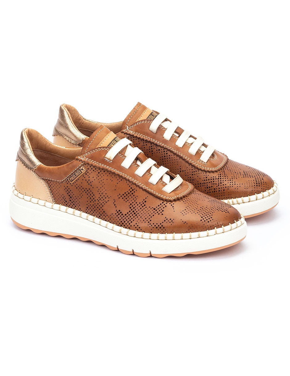 TENIS/SNEAKERS PIKOLINOS, 22 CM, BRANDY