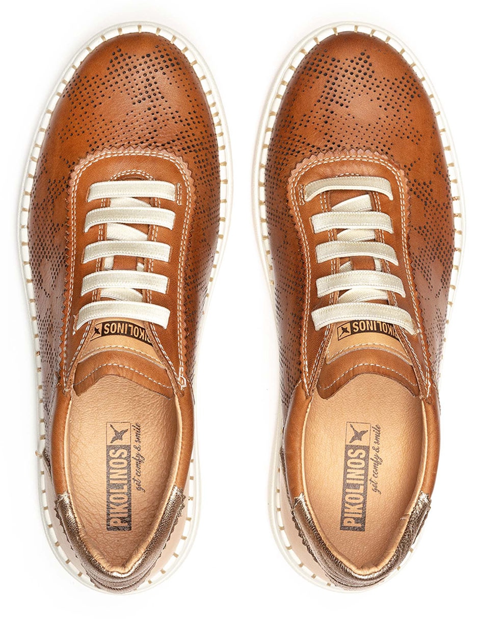 TENIS/SNEAKERS PIKOLINOS, 22 CM, BRANDY