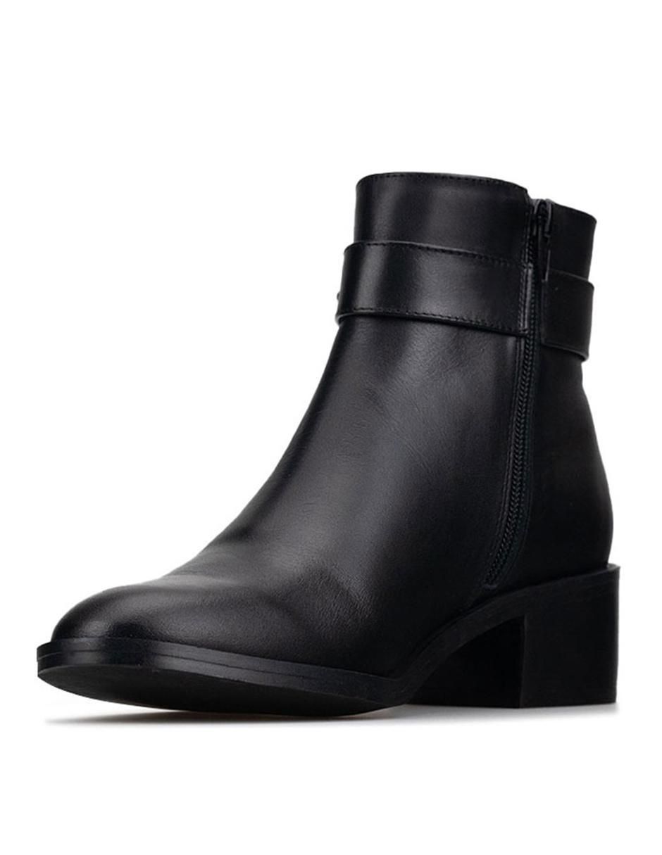 Bota al tobillo de piel para mujer 3