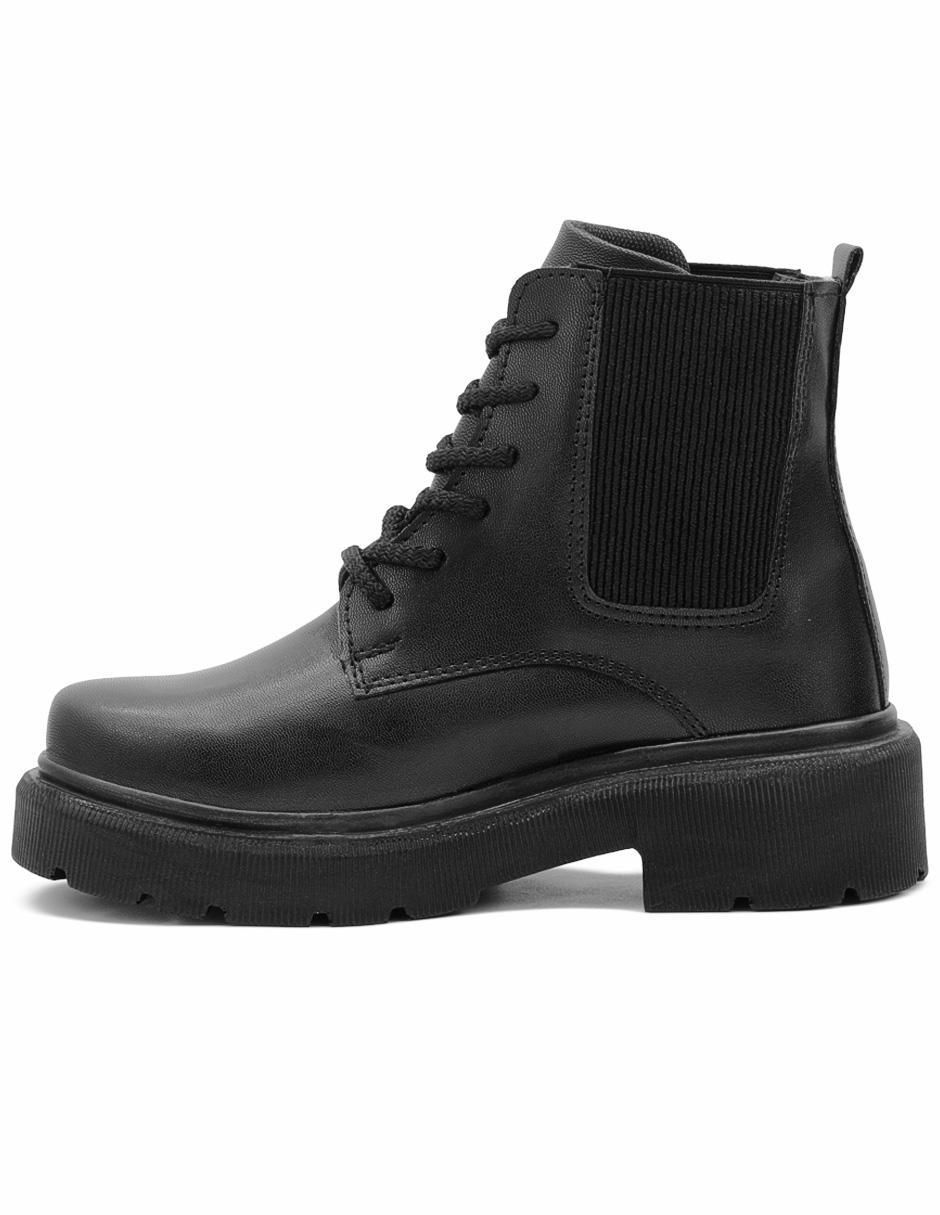 Bota arriba del tobillo Chunky para mujer 6