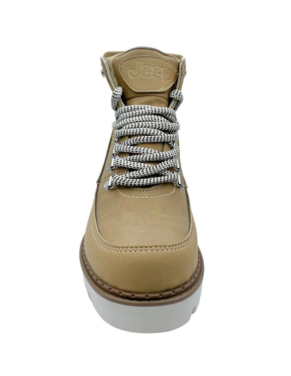 Bota arriba del tobillo de piel para mujer 4