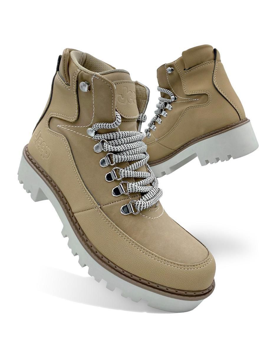 Bota arriba del tobillo de piel para mujer 6