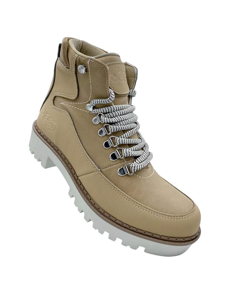Bota arriba del tobillo de piel para mujer 7