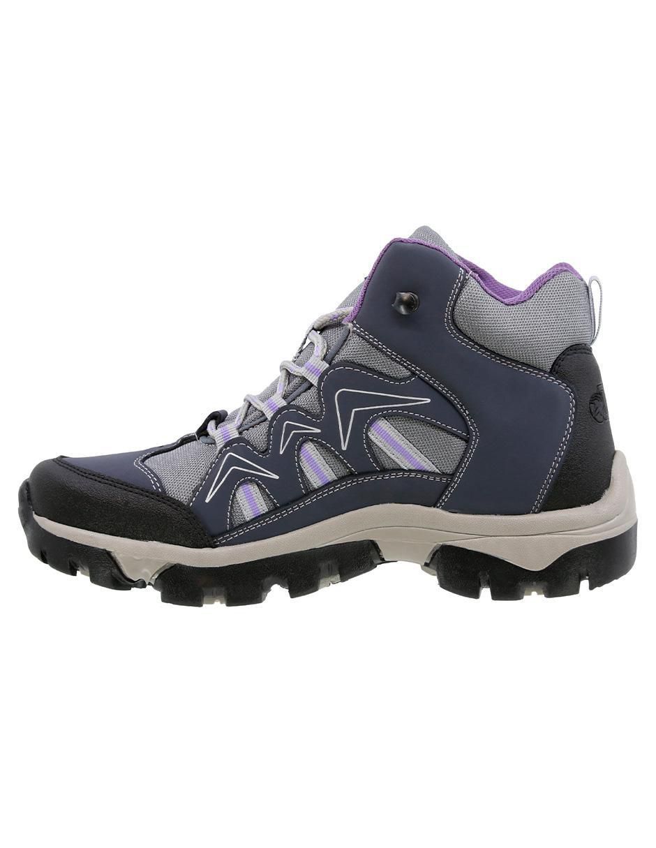 Bota al tobillo de piel para mujer 4