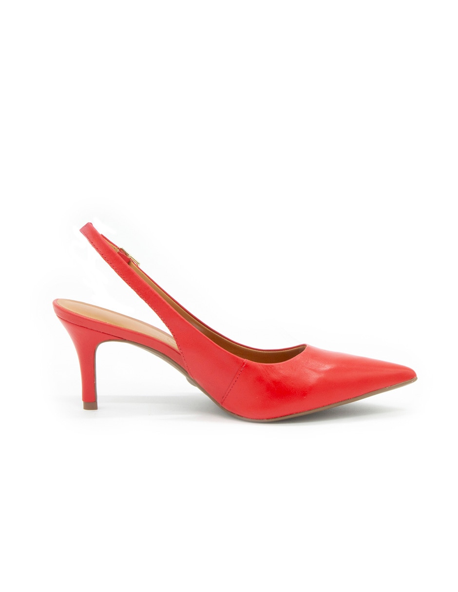Zapatilla de piel Via Uno