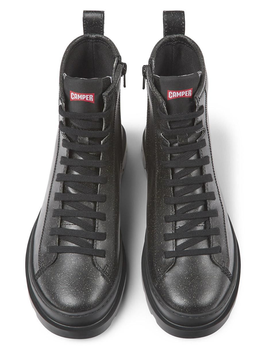 Bota al tobillo de piel para mujer 5