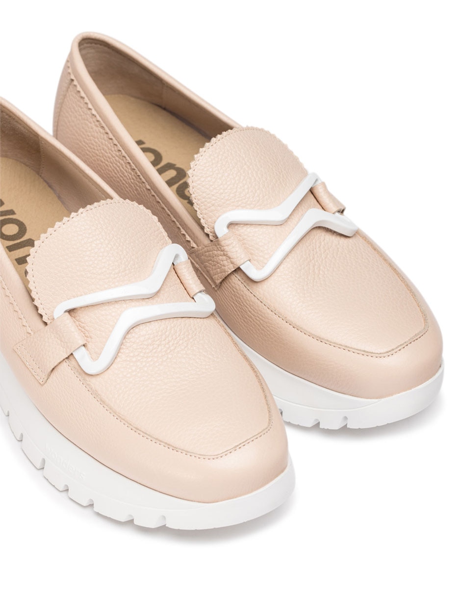 Zapato Aura de piel para mujer 4