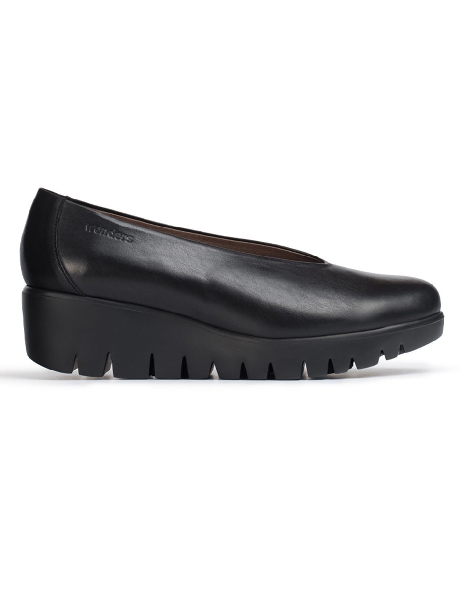 Zapato de piel para mujer