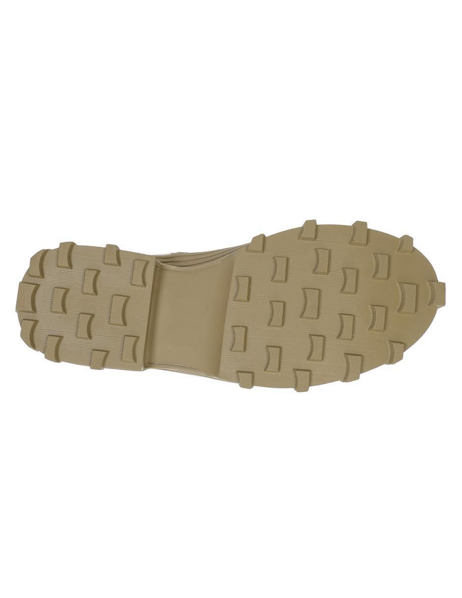 Bota arriba del tobillo Traktori de piel para mujer 4