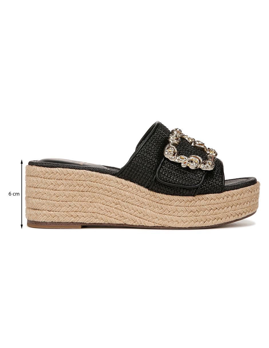 Sandalia Linearraffia Black para mujer 7