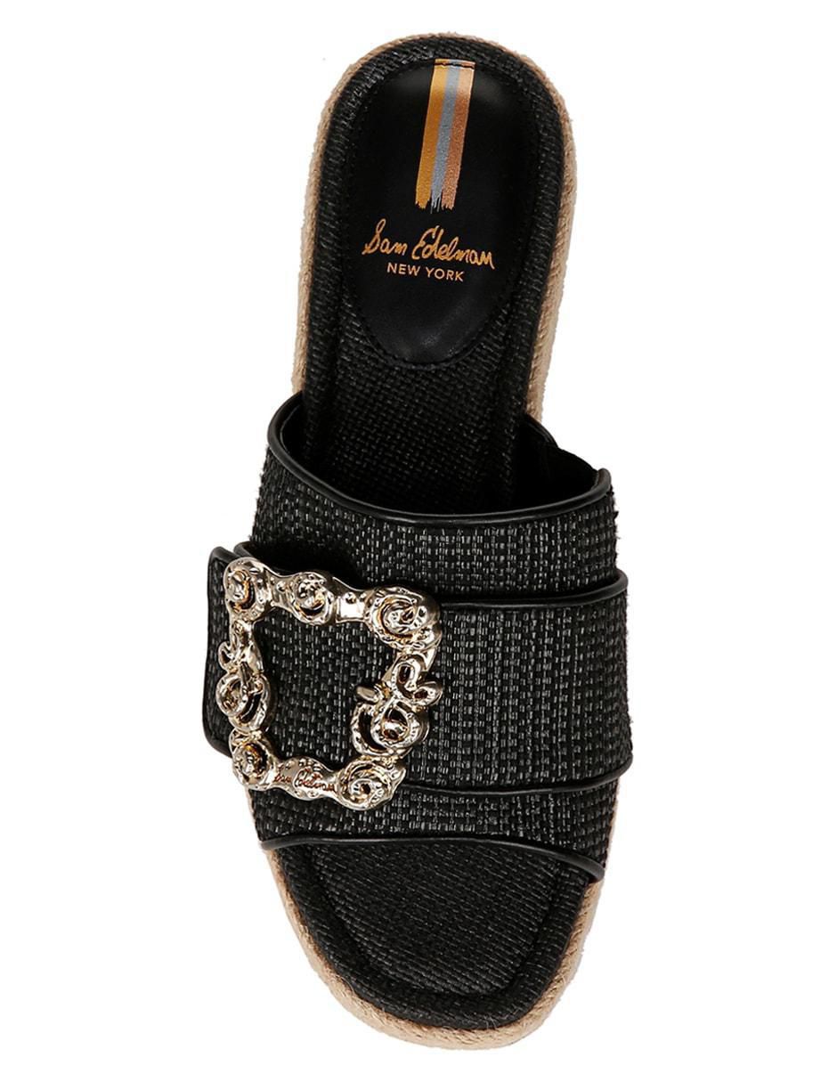Sandalia Linearraffia Black para mujer 3
