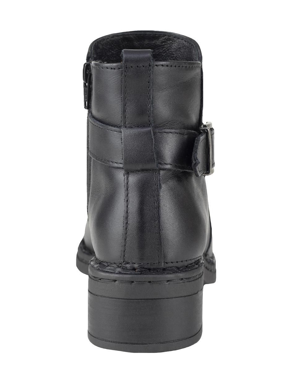 Bota arriba del tobillo de piel para mujer 5