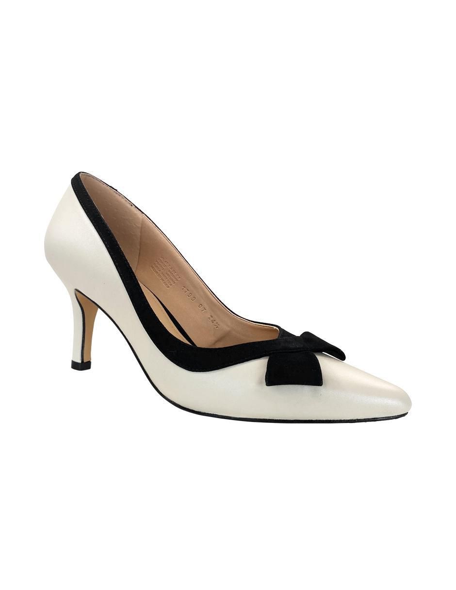 Zapatilla de piel