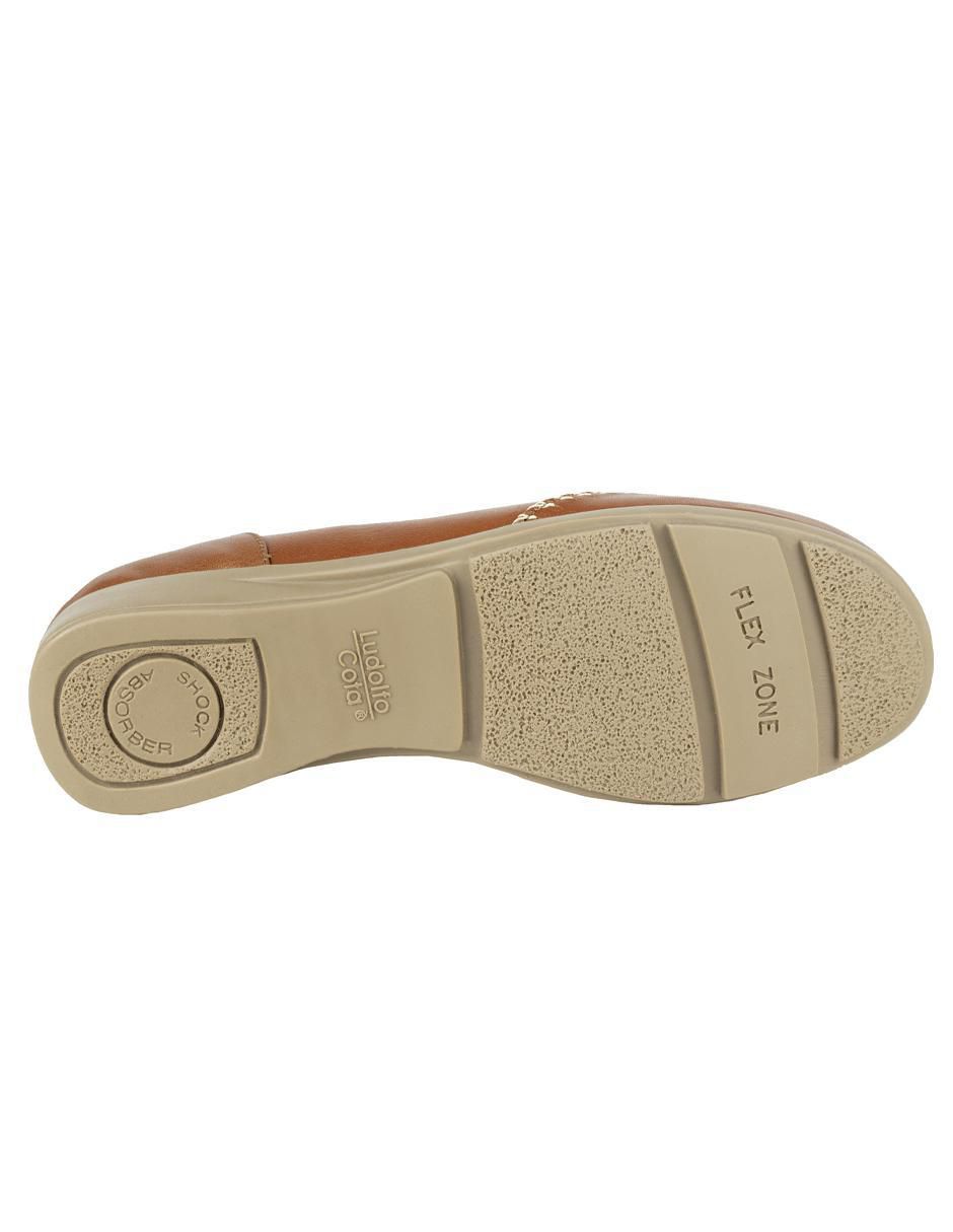 Mocasín de piel para mujer 4